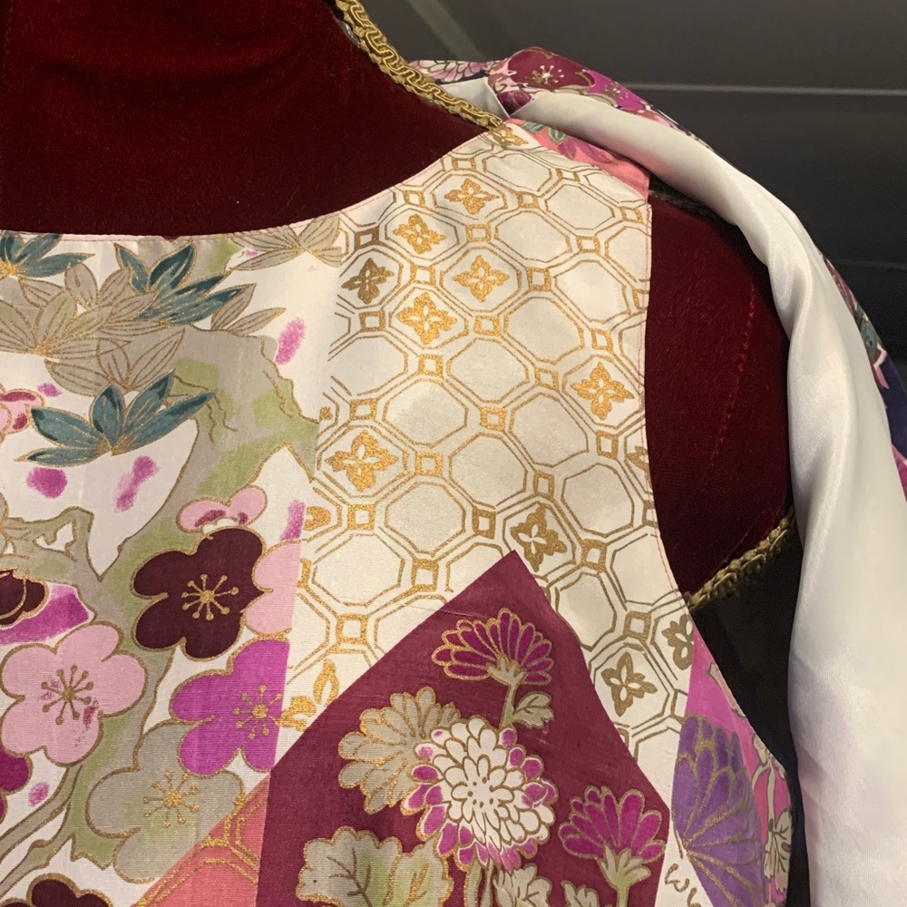 Patrick Christopher 2Piece Floral Patchwork Women's Jacket/top - Picture 7 of 11